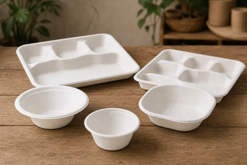 Bagasse Bowls and Meal Trays